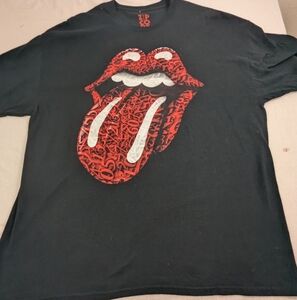 The Rolling Stones 2015 Zip Code Tour Concert Merch Tee  2XL.